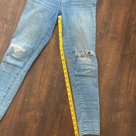 Levi’s Mile High Skinny Distressed Button Fly Classic Jeans Women’s Size 26 - Picture 10 of 11